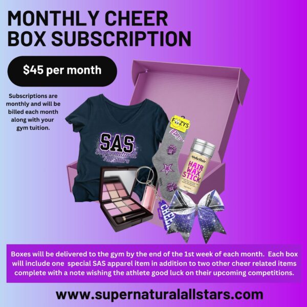 Monthly Cheer Box Subscription